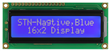 Display Winstar WH1602B-TMI-ST LCD Caracteres 16x2 