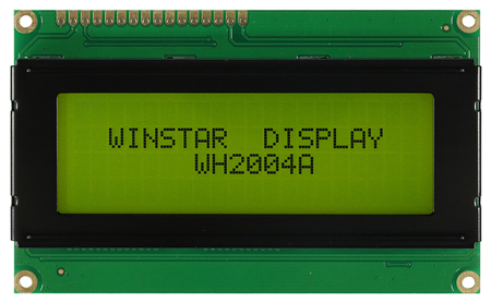 Display Winstar WH2004A-YGB-ST LCD Caracteres 20x4