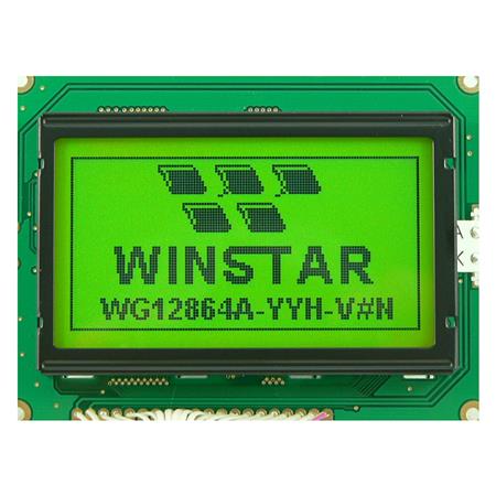 Display Winstar WG12864B-YYH-VN LCD Gráfico 128x64