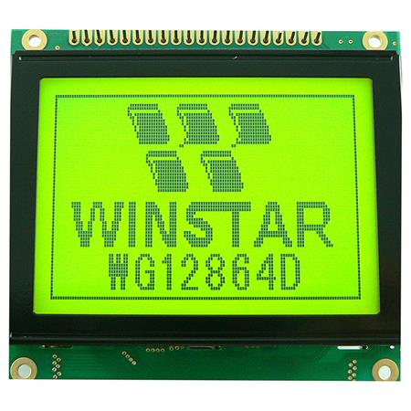 Display Winstar WG12864D-YYH-VZ LCD Gráfico 128x64