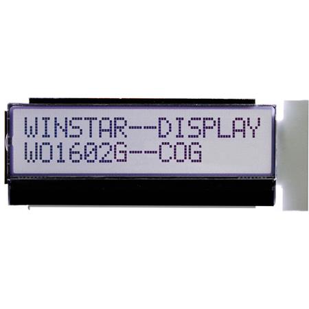 Display Winstar WO1602G-TMI-AT LCD Caracteres COG 16x2