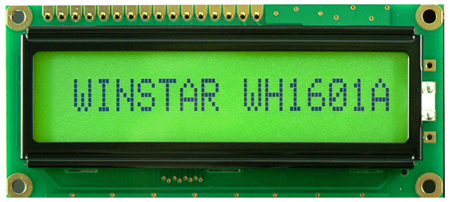 Display Winstar WH1601A-NGA-ST LCD Caracteres 16x1