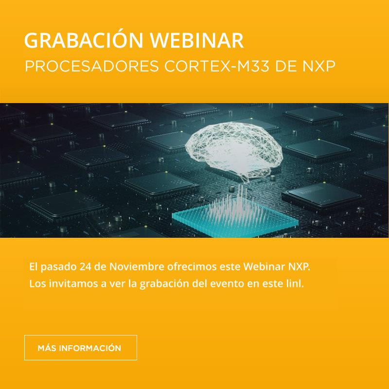 Webinar: Procesadores Cortex-M33 de NXP